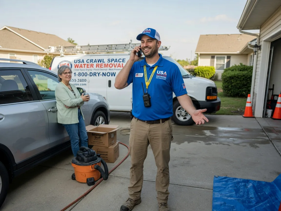 Crawl Space Water Removal Harrisville, MS FAQs